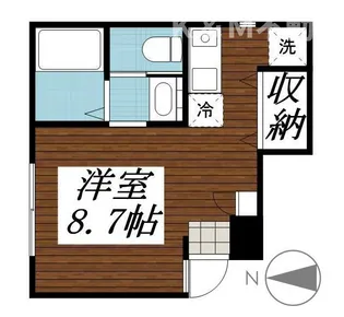 ベレガンス流山松ヶ丘II【1階】の間取り