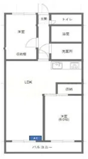 ガーデンヒルス本庄【3階】の間取り
