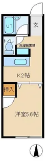 エクセレント中町【2階】の間取り