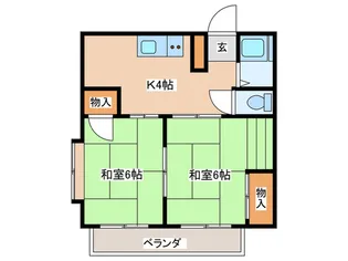 ランドスケ-プ【2階】の間取り