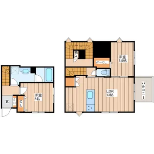 アーブルヴェール上杉の間取り