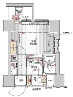 プレシャスハーモニー八王子【10階】の間取り