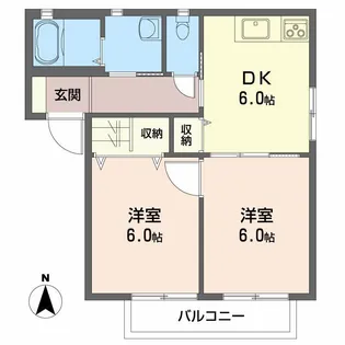 Prendre:orange【1階】の間取り