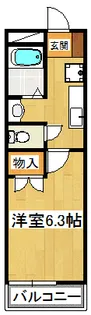 インサイド シー ビレッジ【1階】の間取り