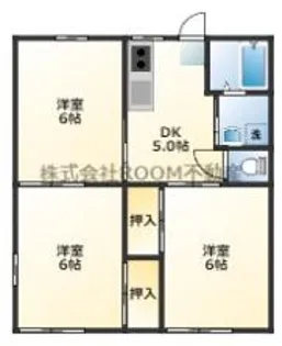 アルス鷹尾台【1階】の間取り
