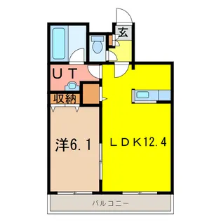 ステラガーデン【3階】の間取り
