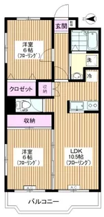 アーバングレイス【3階】の間取り