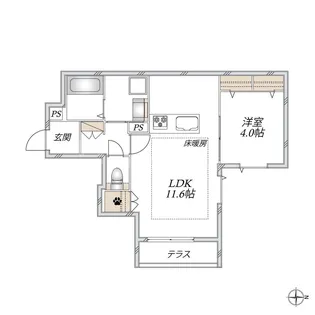 T-Maison【1階】の間取り