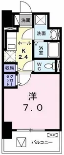 フェイバー J.O-XI【7階】の間取り