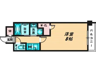 ヴェルテックス【2階】の間取り