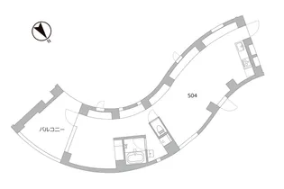 天神町place◆◆JIA優秀建築賞 受賞(2025年1月)他受賞!◆【5階】の間取り