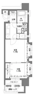 アクタス博多Vタワー【9階】の間取り