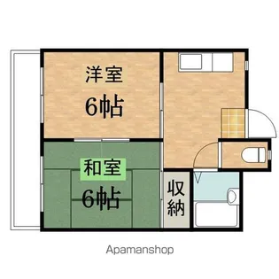 メゾン・ユキ【2階】の間取り