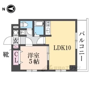 M’プラザ香里壱番館【9階】の間取り
