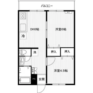 千歳台パークハイツ【1階】の間取り