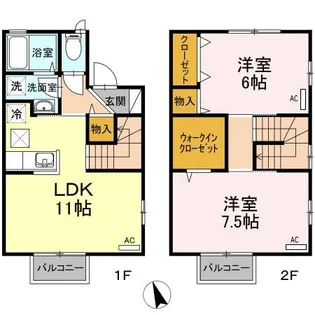 パセオ ユウの間取り