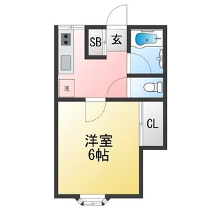 パレーシャル鈴木【2階】の間取り