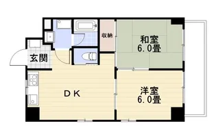 和光麻里布レジデンス参番館【8階】の間取り