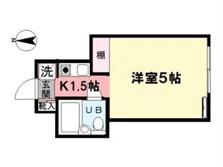 アーバンデント2【1階】の間取り