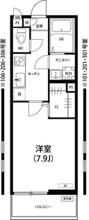 リブリ・ハナミズキ大船【2階】の間取り