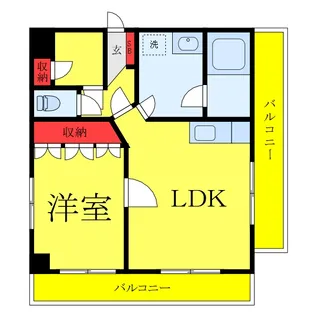 SPRING HOUSE【3階】の間取り