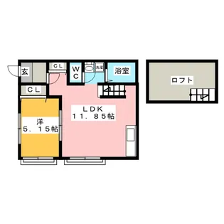 C-SPACE【1階】の間取り