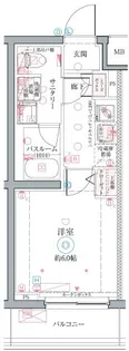 クレヴィスタ井荻【1階】の間取り