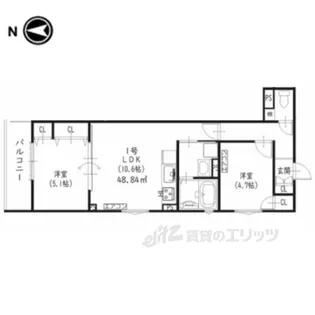 ラモーナ出口【3階】の間取り