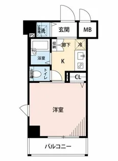 フェニックス新宿余丁町【7階】の間取り