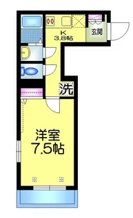 SKYEAST【2階】の間取り