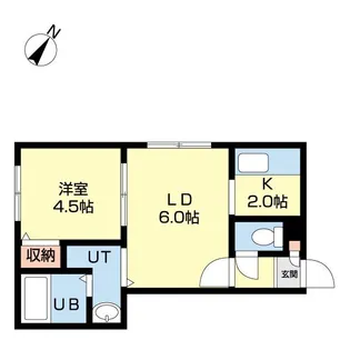 ムーランルージュ【3階】の間取り