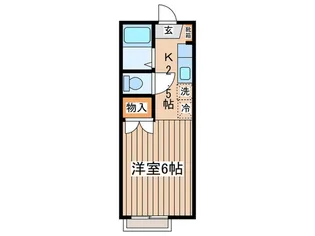 メゾン・シフォンヌ【2階】の間取り