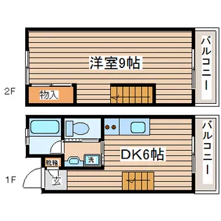 キャトルセゾンIIの間取り