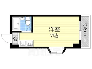 ギャレ山王【9階】の間取り