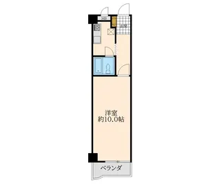 旭コーポラス一番町B棟【2階】の間取り