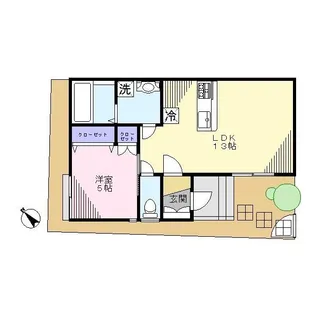 ソフィア北千束【1階】の間取り