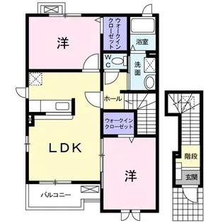 サンマリノ【2階】の間取り