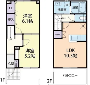 T’s selectの間取り