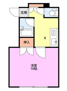 アビタルミネ E棟【1階】の間取り