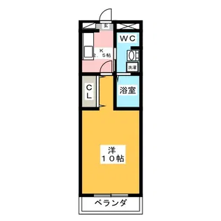 ルミエール青山11【4階】の間取り