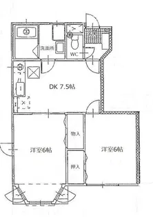 Arkadia舞阪 A【1階】の間取り