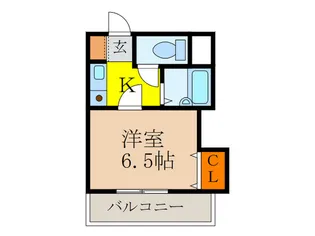 ポレ-ル如月【1階】の間取り