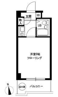 シティーイン富岡【3階】の間取り