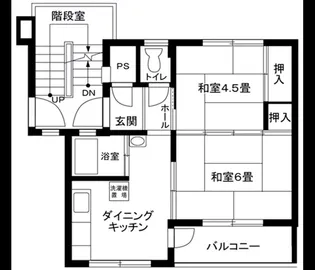 汐見台【3階】の間取り