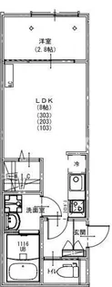 KEIAI RESIDENCE 北習志野IV【3階】の間取り