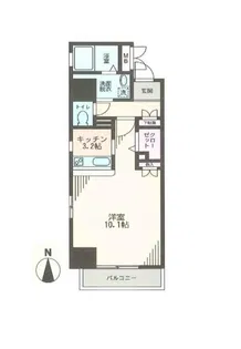 コンフォート両国【5階】の間取り