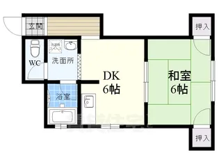 ヒラヤマビル【3階】の間取り