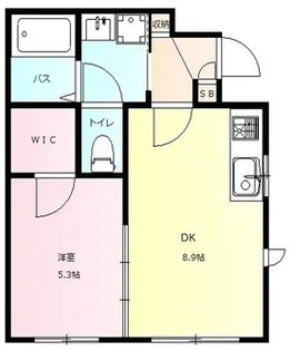 サニーハウス【1階】の間取り