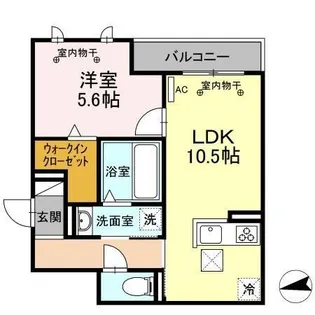 Moritaya【1階】の間取り