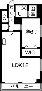 LE COCON守山【5階】の間取り